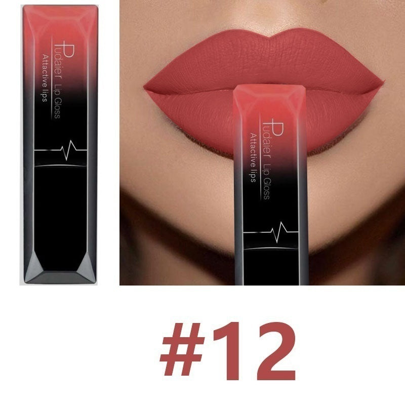 PUDIAER Matte Luxe Lip Balm – 21 Waterproof & Long-Lasting Shades