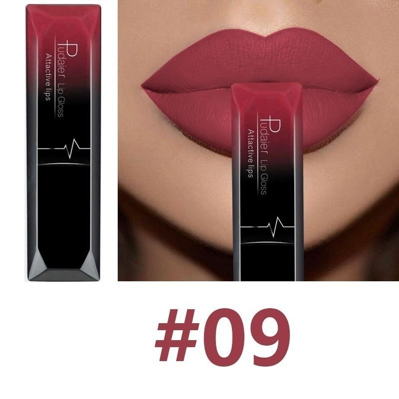PUDIAER Matte Luxe Lip Balm – 21 Waterproof & Long-Lasting Shades