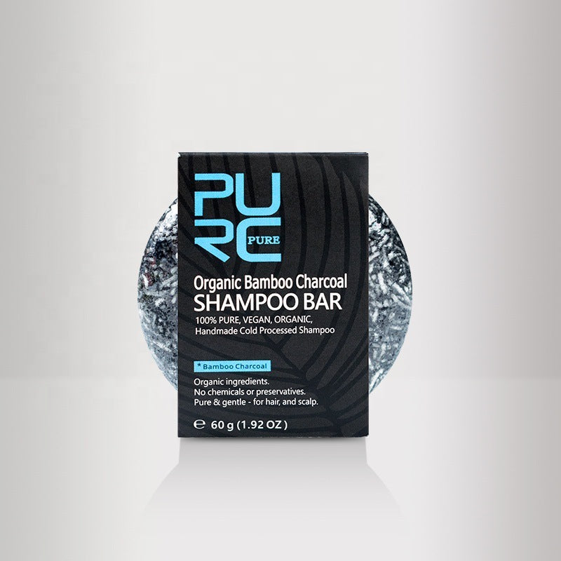 Bamboo Charcoal Shampoo Bar – Deep Cleanse & Nourish - Vegan