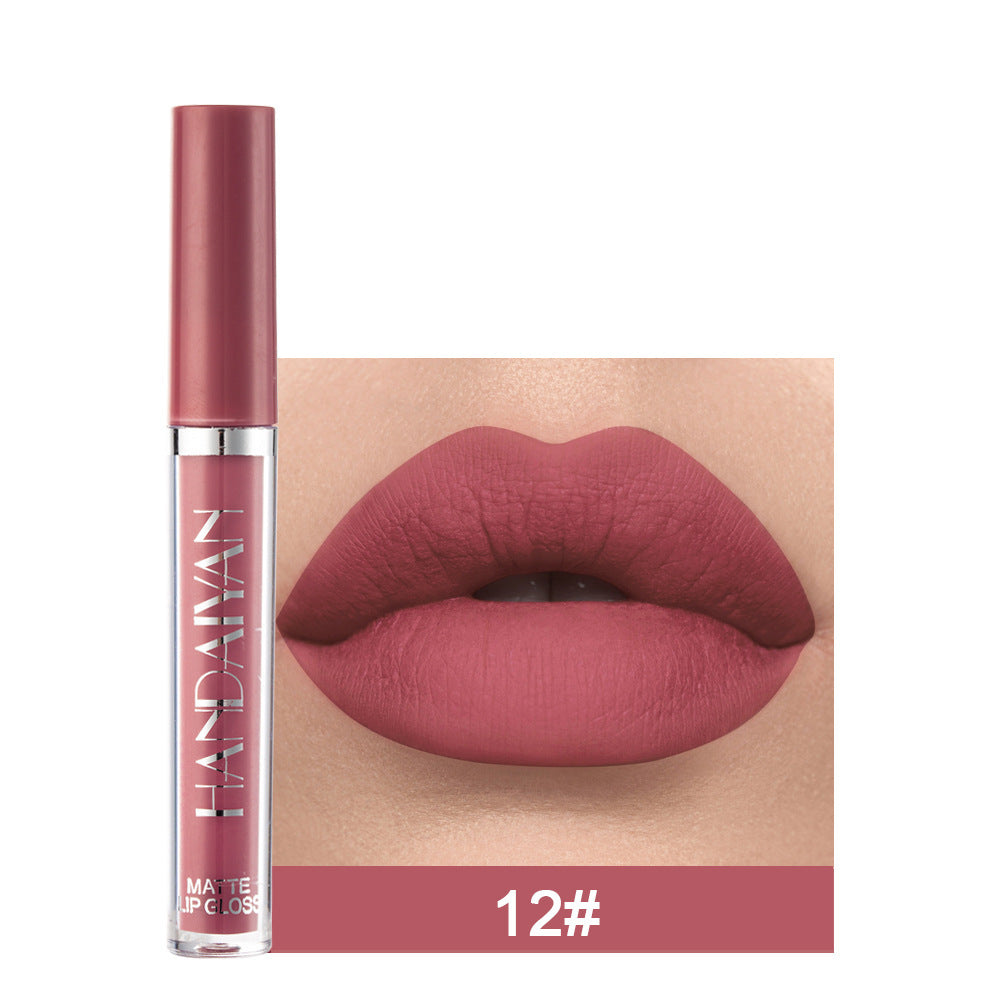 HANDAIYAN Bold Matte Liquid Lipstick – Non-Stick, Non-Fade Wear