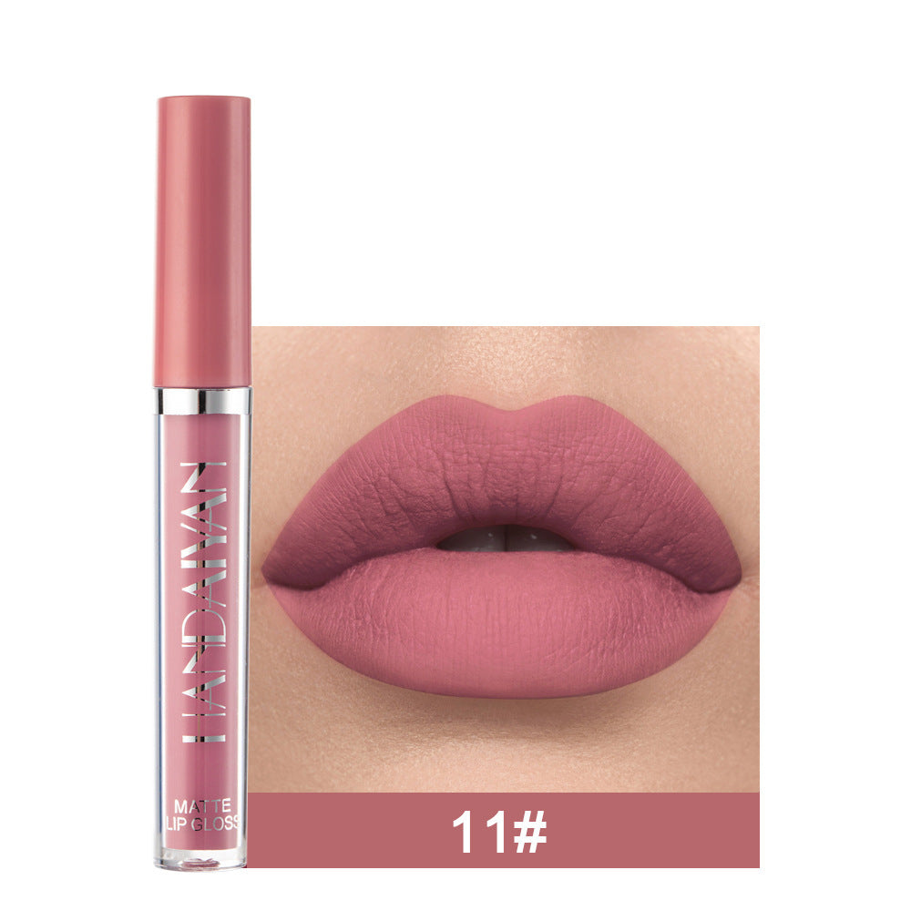 HANDAIYAN Bold Matte Liquid Lipstick – Non-Stick, Non-Fade Wear