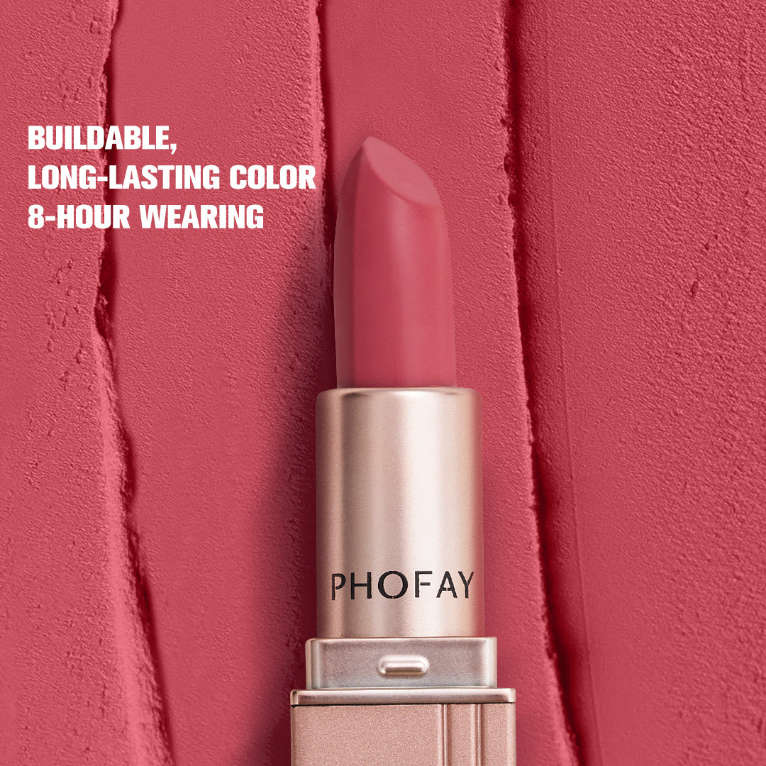 PHOFAY Matte Lipstick with Ceramides