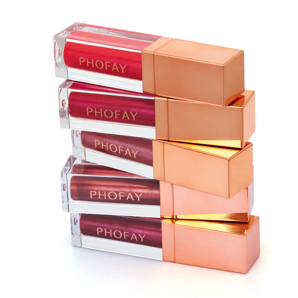 PHOFAY Ultra-Glossy & Non-Sticky Lip Gloss