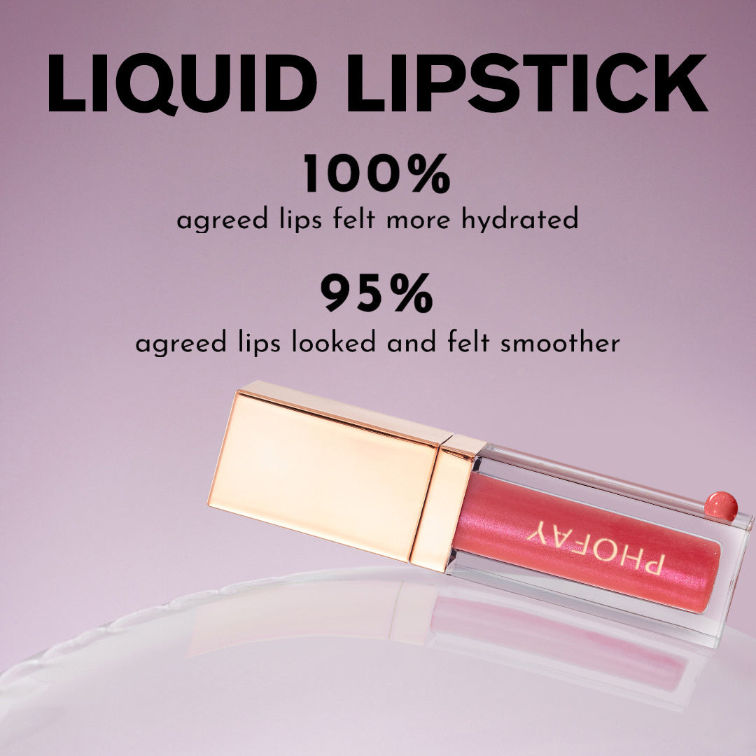 PHOFAY Ultra-Glossy & Non-Sticky Lip Gloss