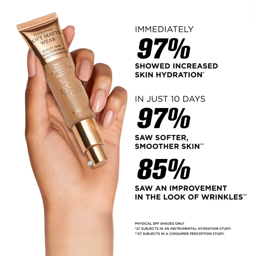 PHOFAY Skin Improving Long & Full Coverage Foundation