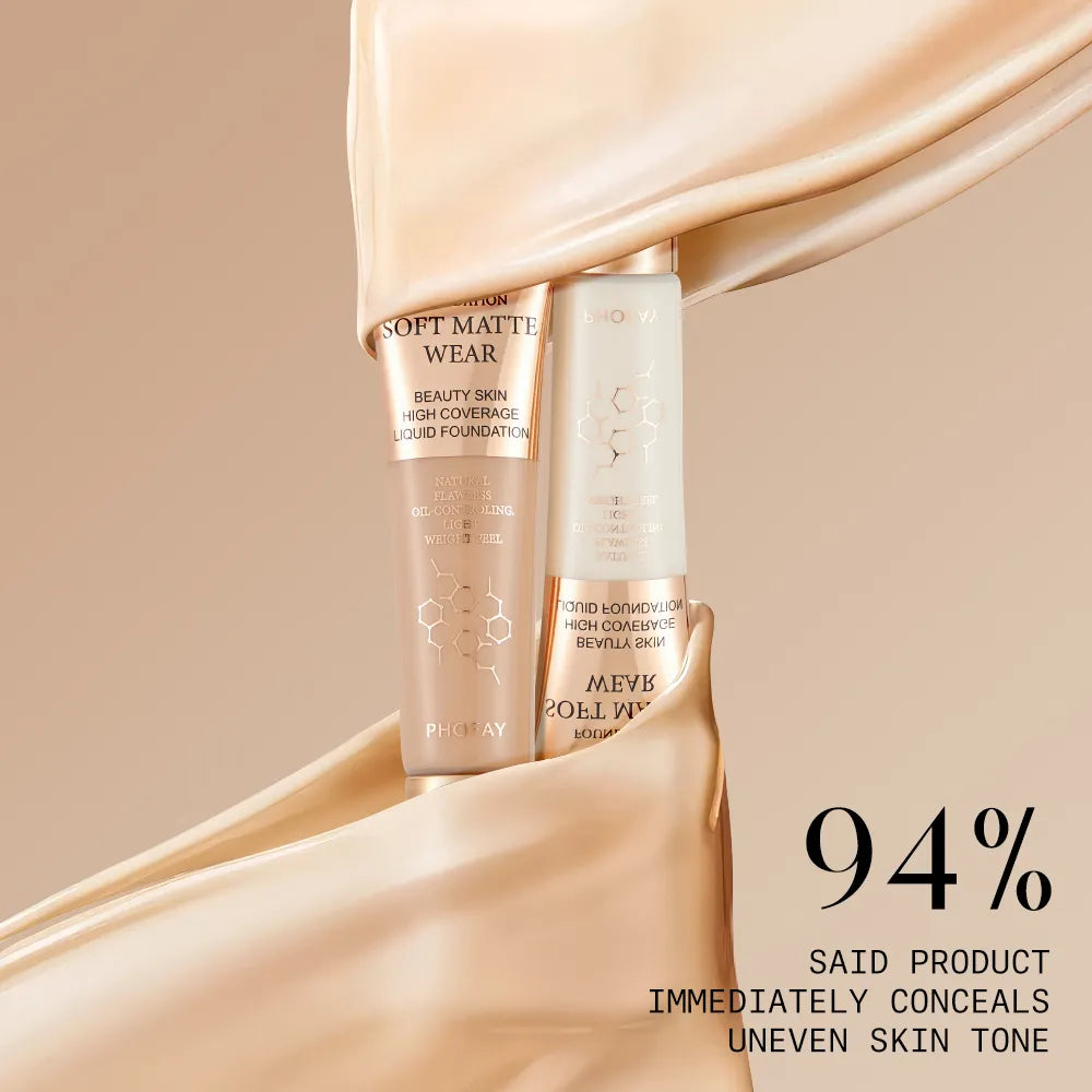 PHOFAY Skin Improving Long & Full Coverage Foundation