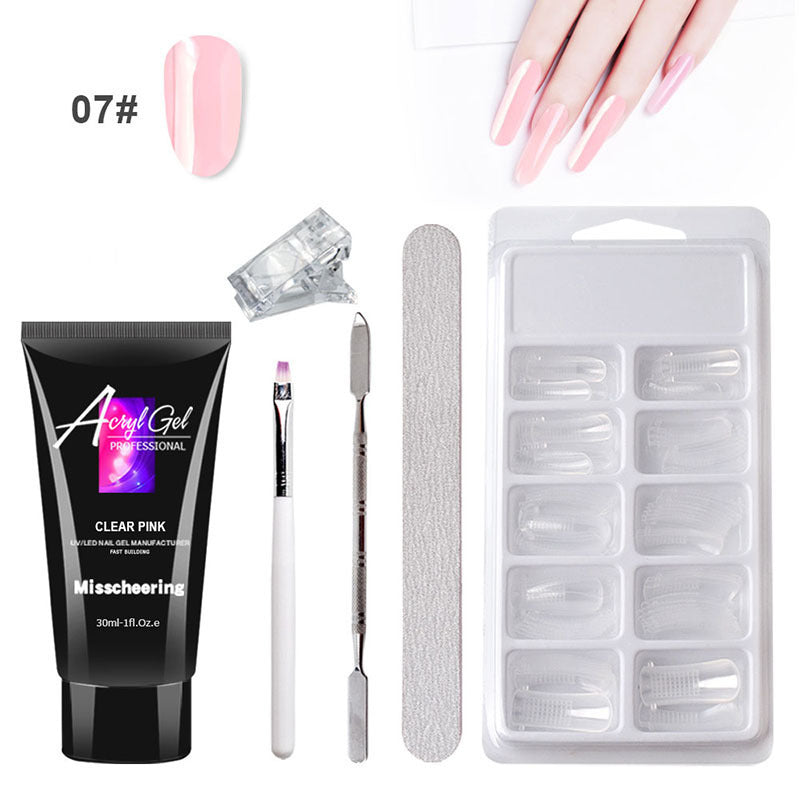 Painless Crystal Gel Nail Extension Kit