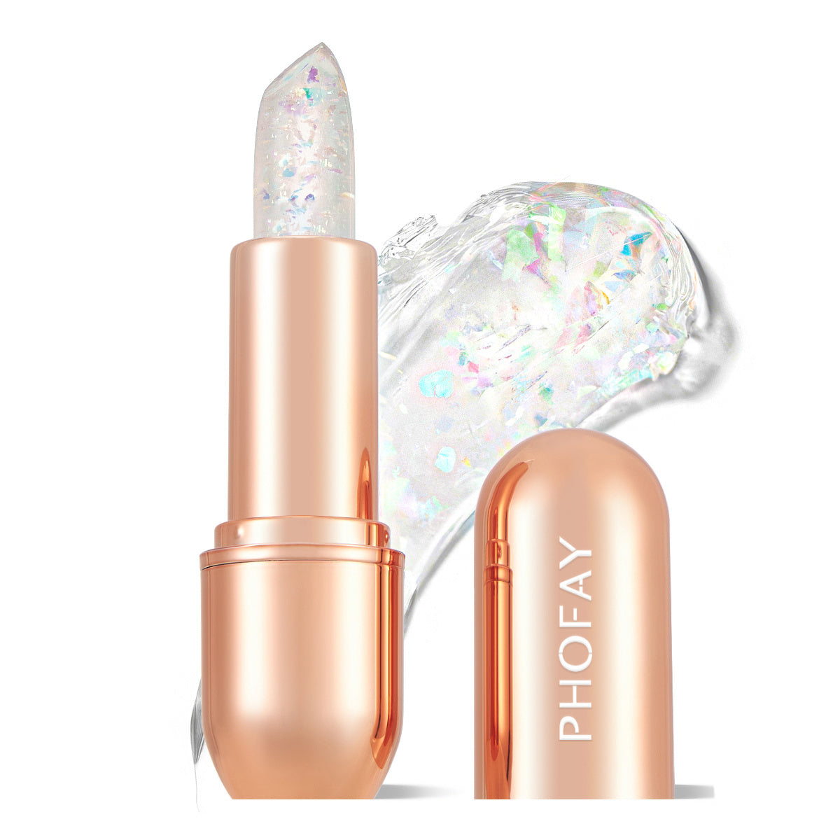 PHOFAY Hydrating Jelly Glitter Lipstick