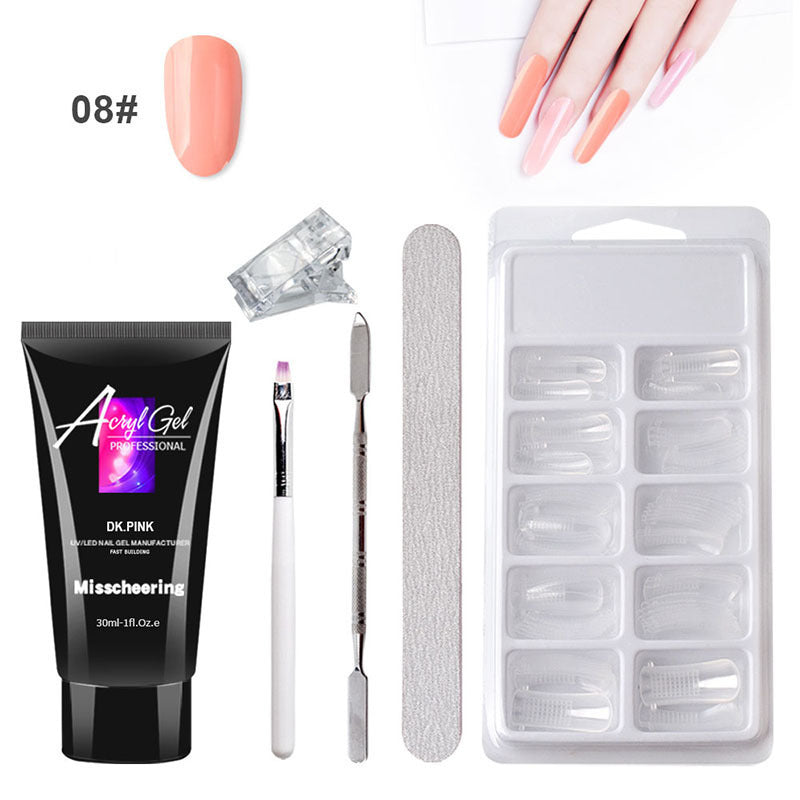Painless Crystal Gel Nail Extension Kit