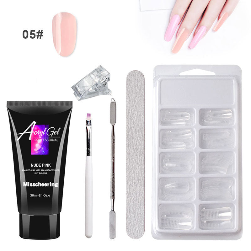 Painless Crystal Gel Nail Extension Kit