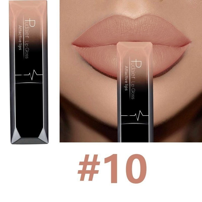 PUDIAER Matte Luxe Lip Balm – 21 Waterproof & Long-Lasting Shades