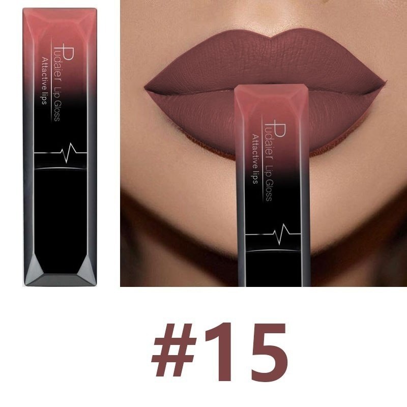 PUDIAER Matte Luxe Lip Balm – 21 Waterproof & Long-Lasting Shades