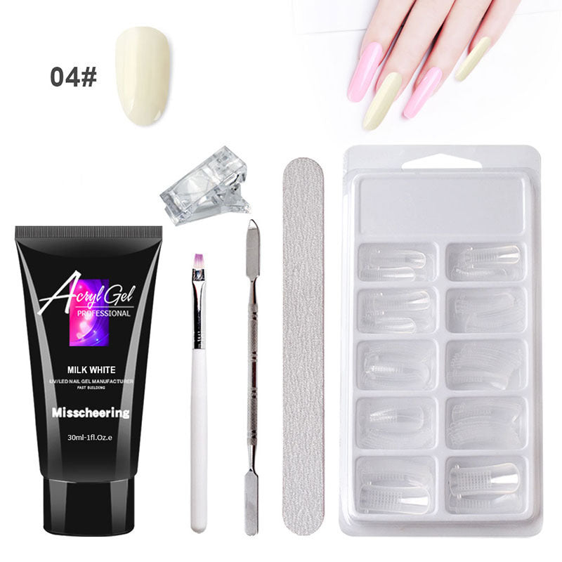 Painless Crystal Gel Nail Extension Kit
