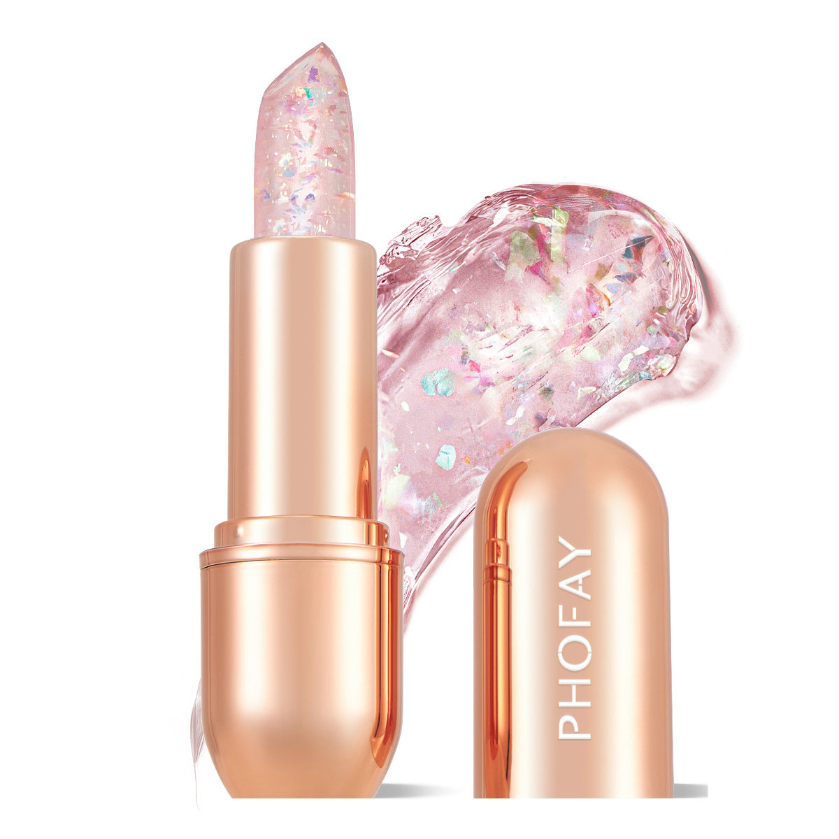 PHOFAY Hydrating Jelly Glitter Lipstick