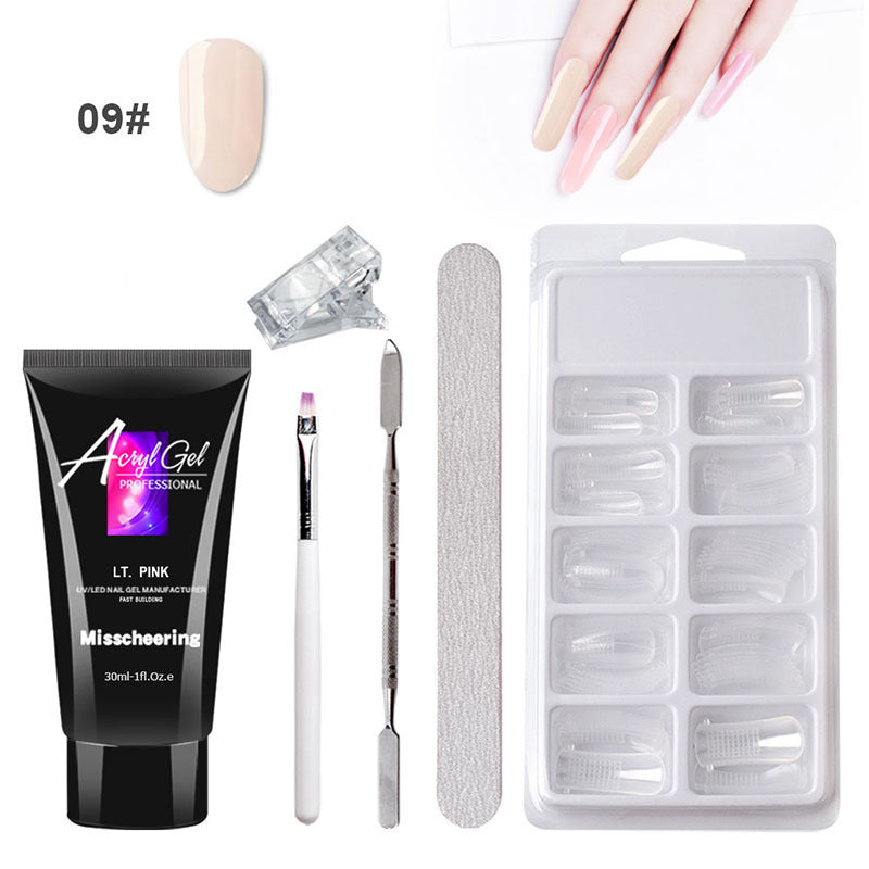 Painless Crystal Gel Nail Extension Kit