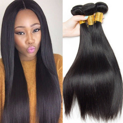 Premium Brazilian Virgin Straight Hair Weave