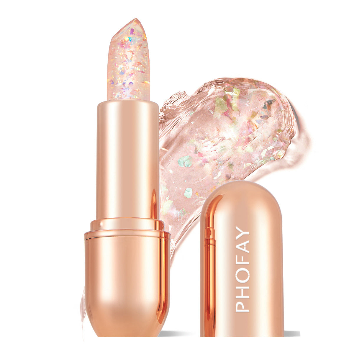 PHOFAY Hydrating Jelly Glitter Lipstick