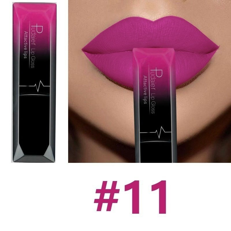PUDIAER Matte Luxe Lip Balm – 21 Waterproof & Long-Lasting Shades
