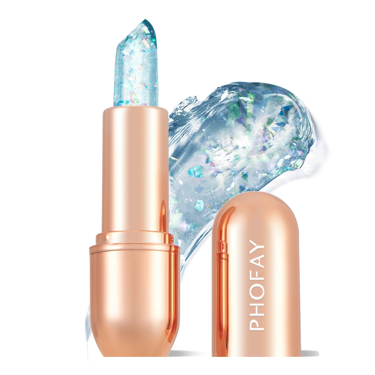 PHOFAY Hydrating Jelly Glitter Lipstick