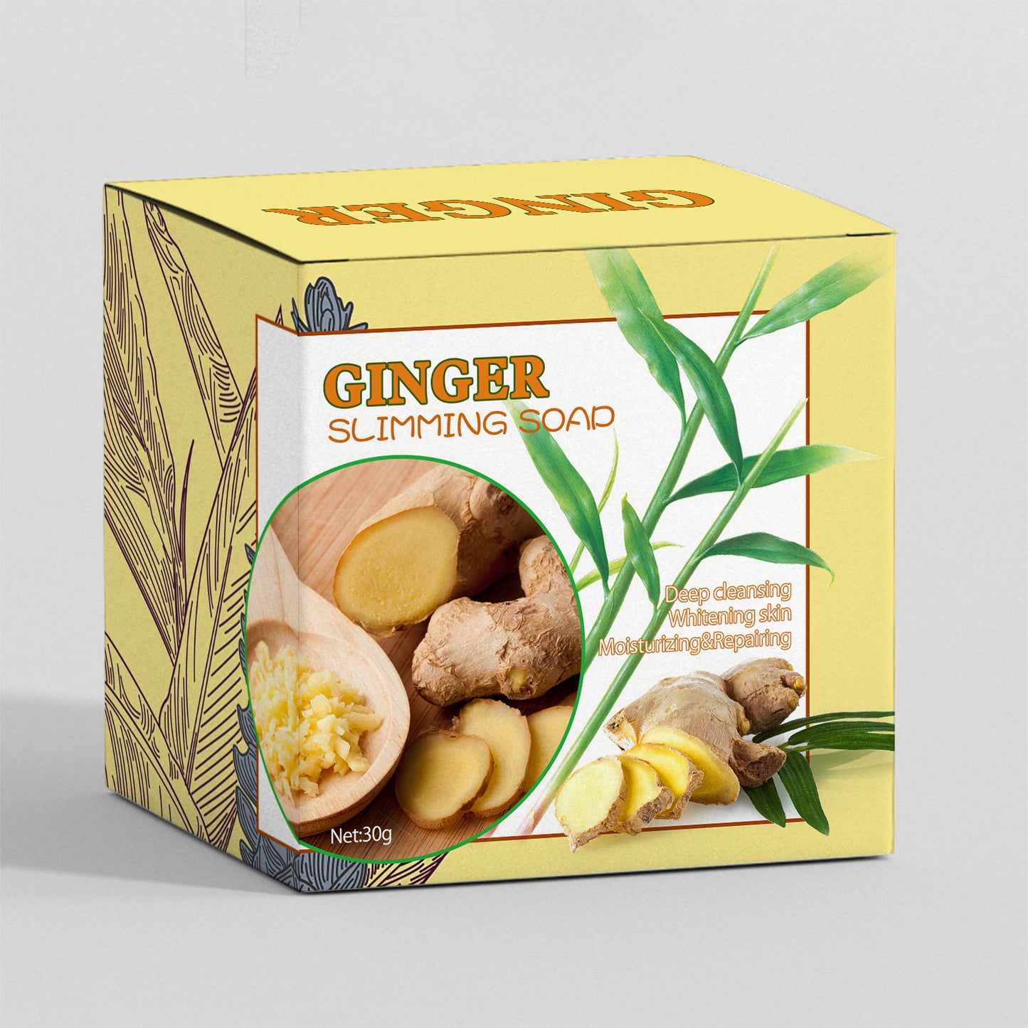Ginger Pure Handmade Soap – Oil Control & Nourishing Cleanse