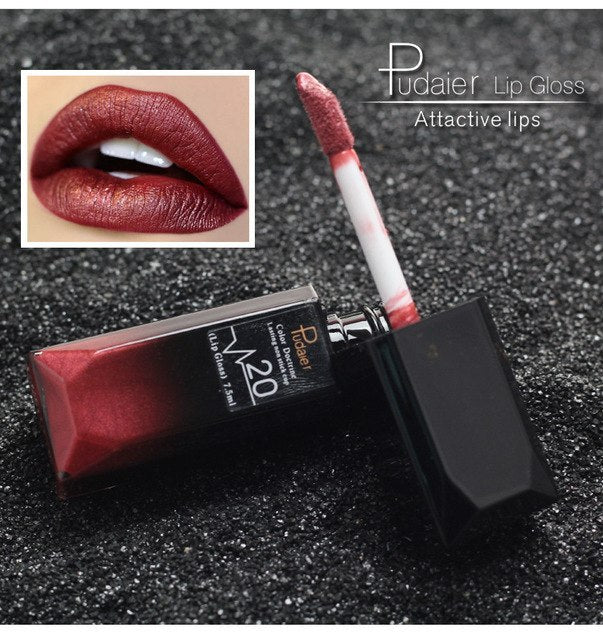 PUDIAER Matte Luxe Lip Balm – 21 Waterproof & Long-Lasting Shades