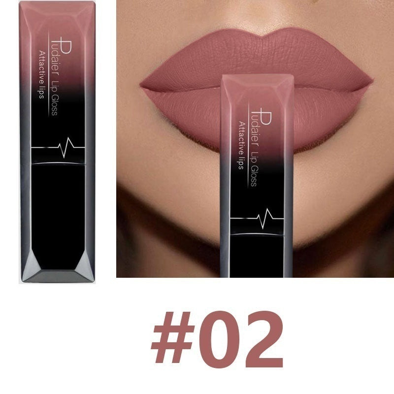 PUDIAER Matte Luxe Lip Balm – 21 Waterproof & Long-Lasting Shades