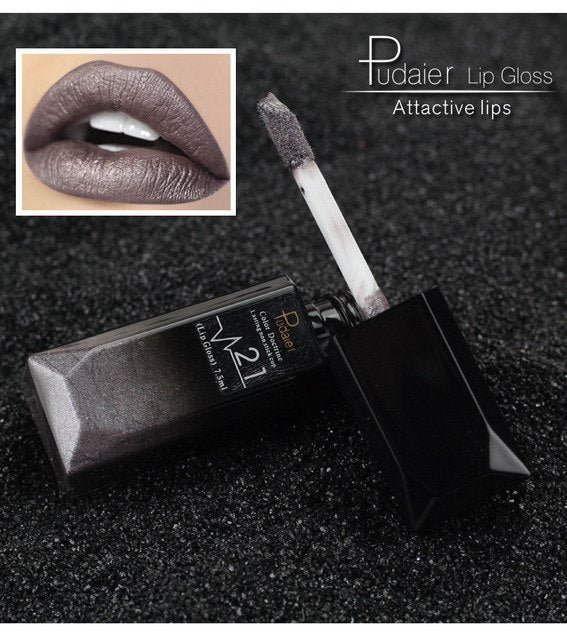 PUDIAER Matte Luxe Lip Balm – 21 Waterproof & Long-Lasting Shades