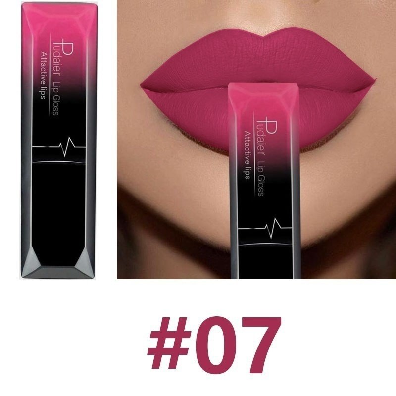 PUDIAER Matte Luxe Lip Balm – 21 Waterproof & Long-Lasting Shades