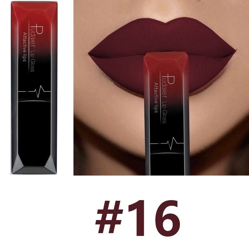 PUDIAER Matte Luxe Lip Balm – 21 Waterproof & Long-Lasting Shades