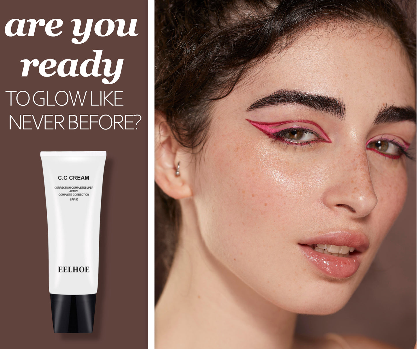 EELHOE Perfecting CC Cream with SPF 50 and Hyaluronic Acid