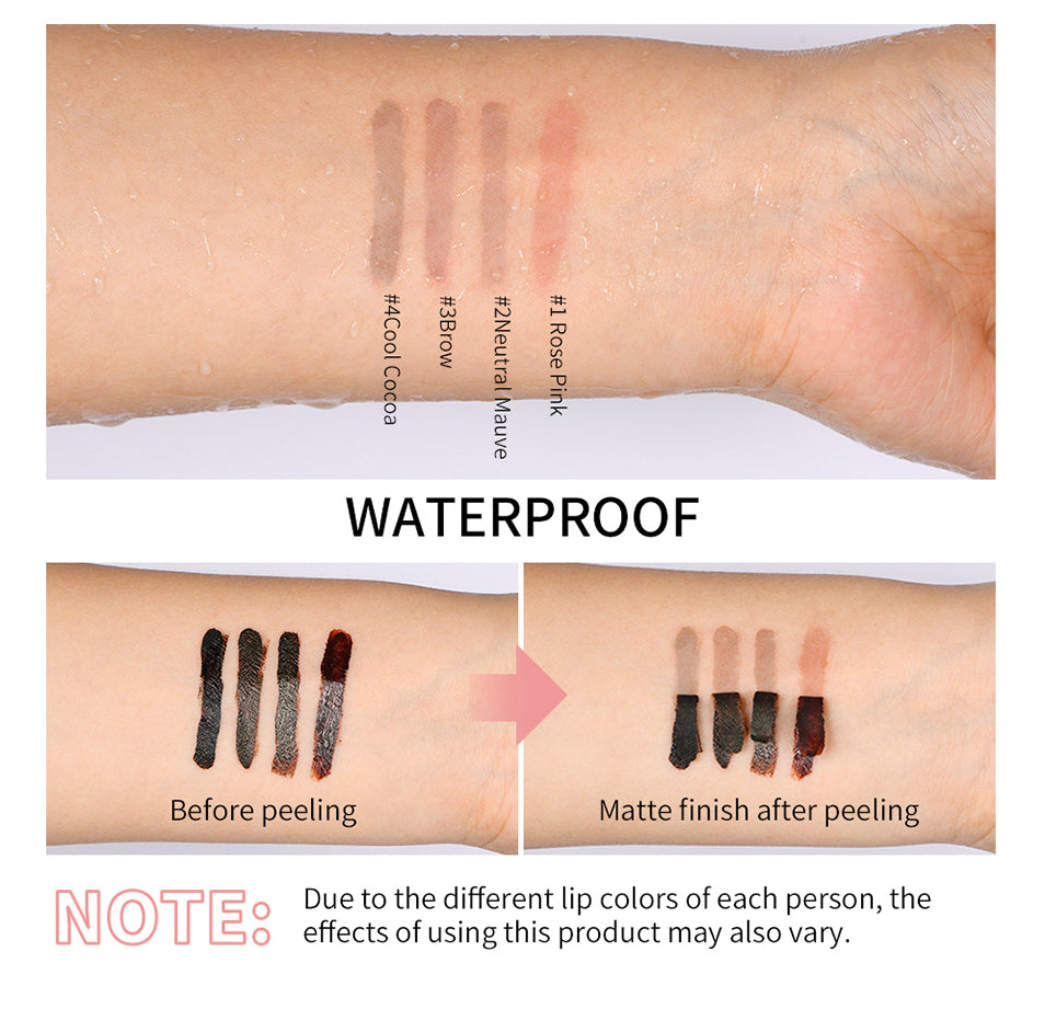 LAKERAIN Peel-Off Lip Liner Stain — Long-Wearing Matte Finish