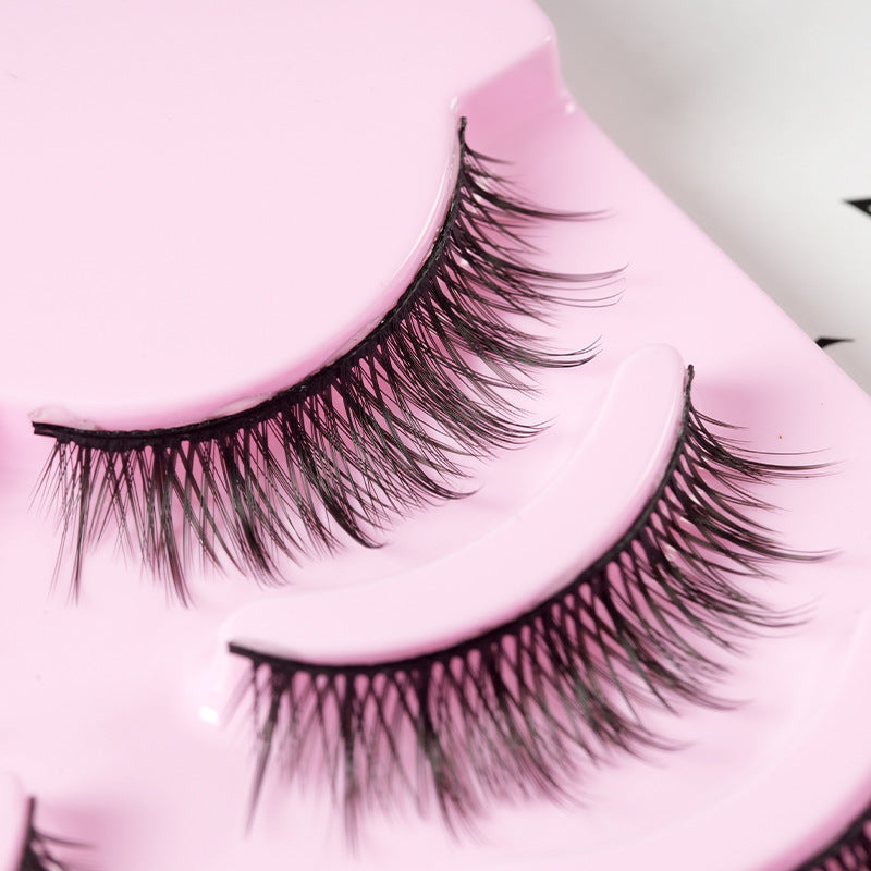 MangaLuxe Eyelashes – 5 Pairs Natural Wispy