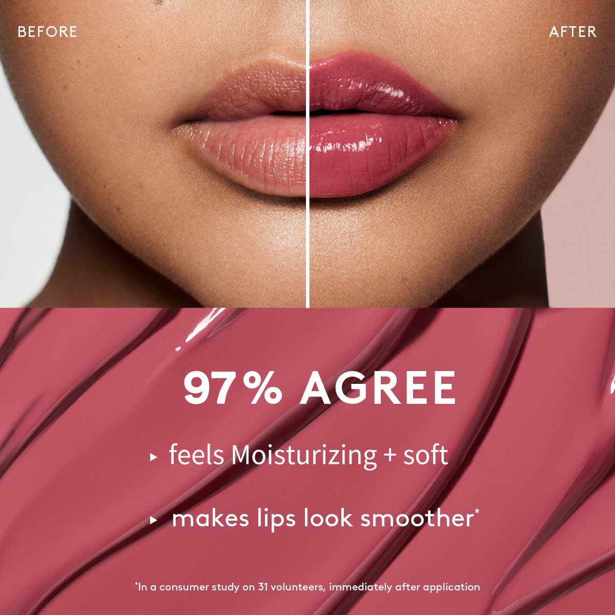 PHOFAY Glossy Creamy Satin Color Lipstick with Long-Wear Hydration