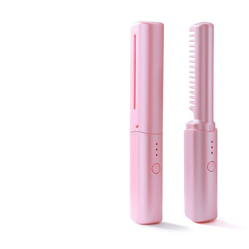 Wireless Straightener Comb – Negative-Ion Styling Tool