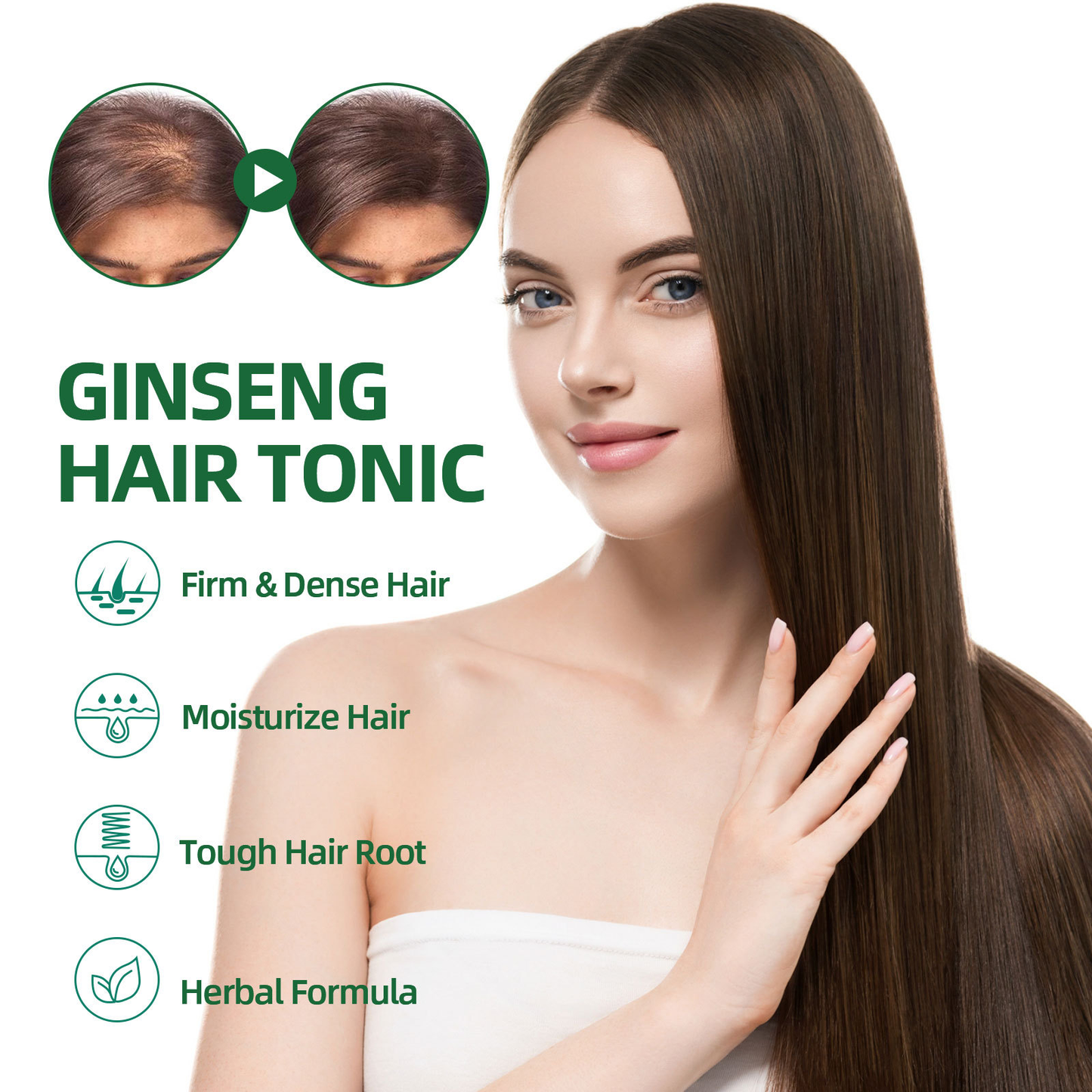 OUHOE Ginseng Boost Hair Growth Treatment