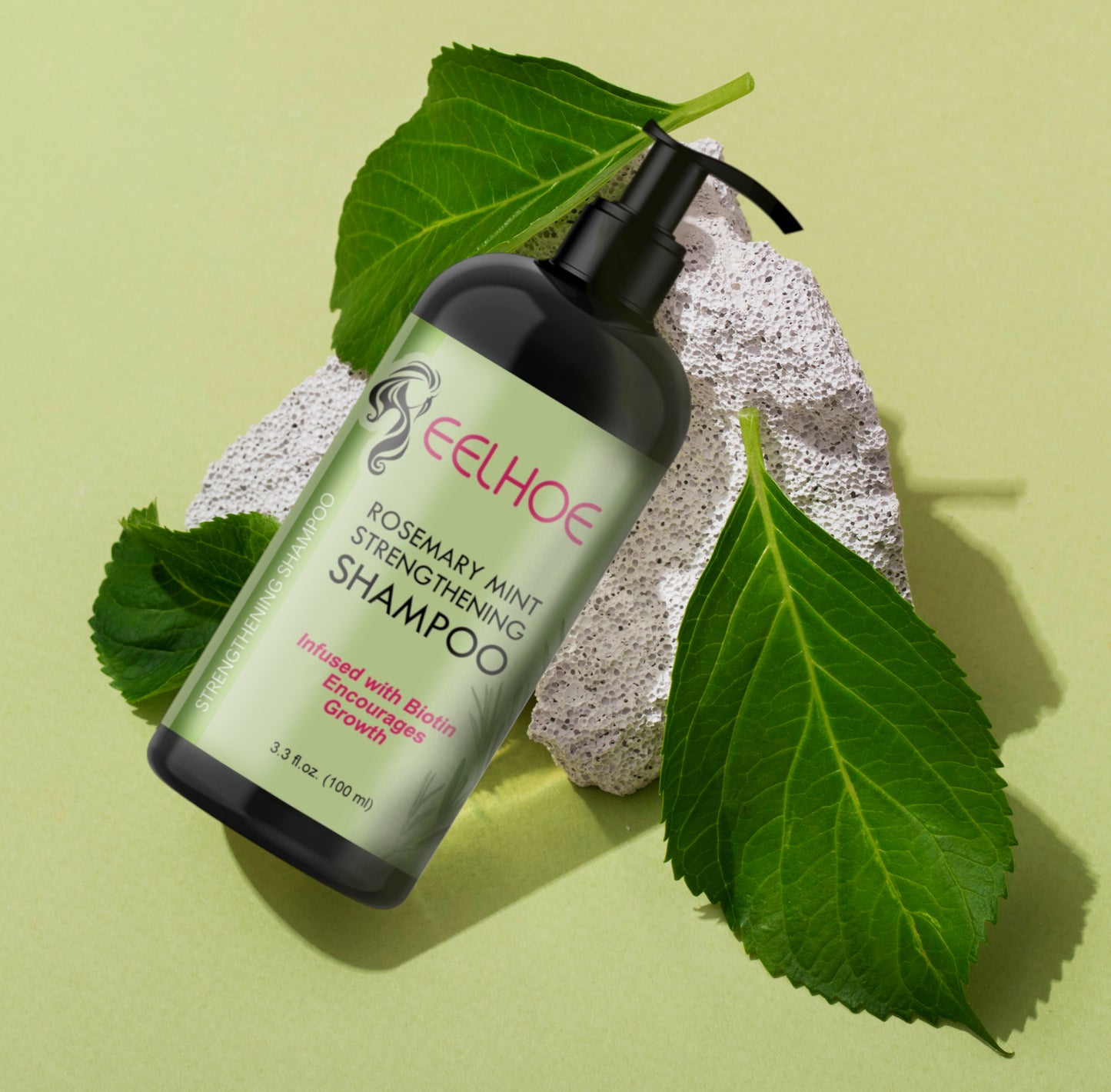Rosemary Mint Biotin Shampoo – Deep Moisture for Weak & Brittle Hair