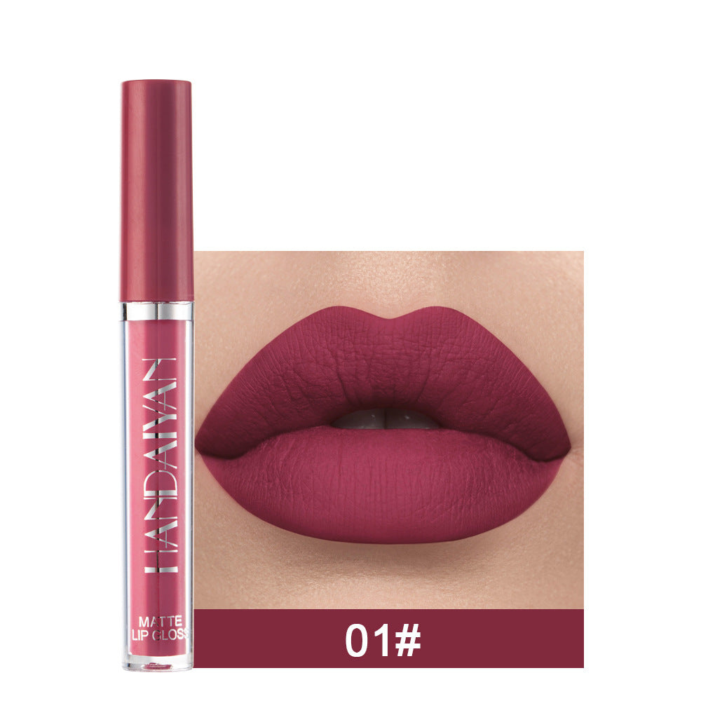 HANDAIYAN Matte Stay Liquid Lipstick – Non-Stick, Non-Fade Wear
