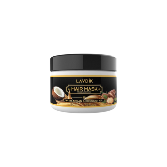 LAVDIK Argan & Coconut Nourishing Hair Mask – Deep Repair & Anti-Frizz
