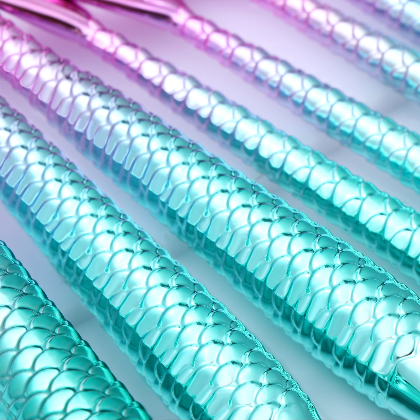 AquaGlam 11-Piece Mermaid Makeup Brush Set