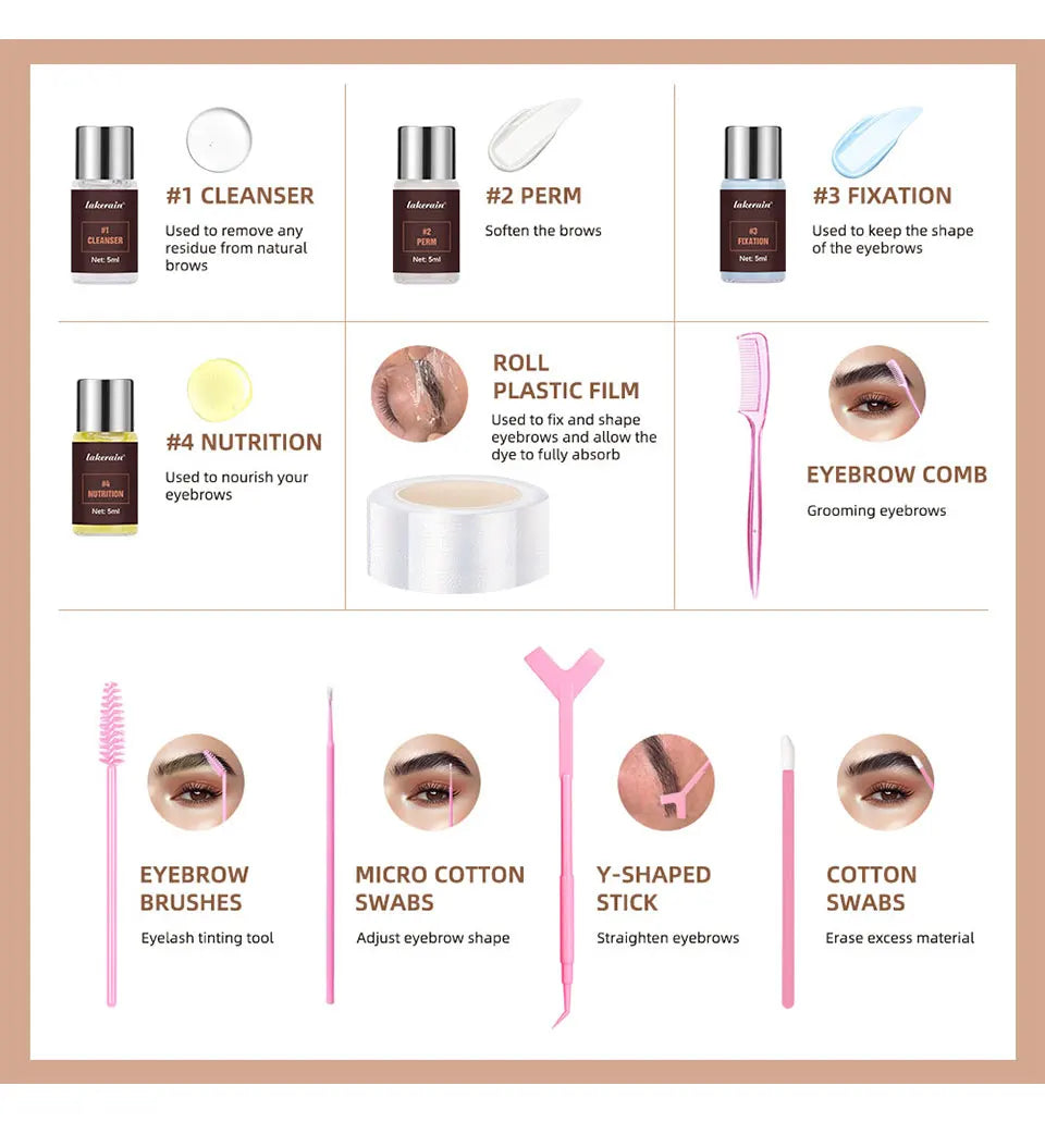 BrowLift Pro Brow Lamination Kit – Salon Style Eyebrows at Home