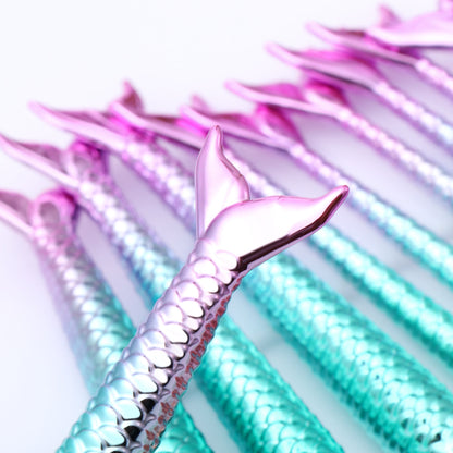 AquaGlam 11-Piece Mermaid Makeup Brush Set