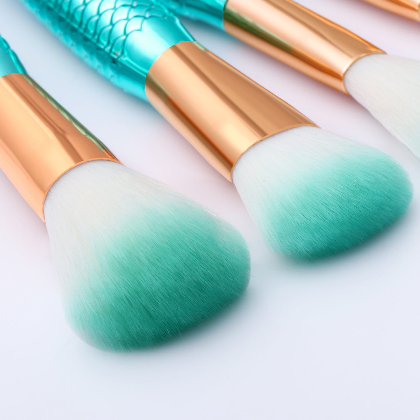 AquaGlam 11-Piece Mermaid Makeup Brush Set